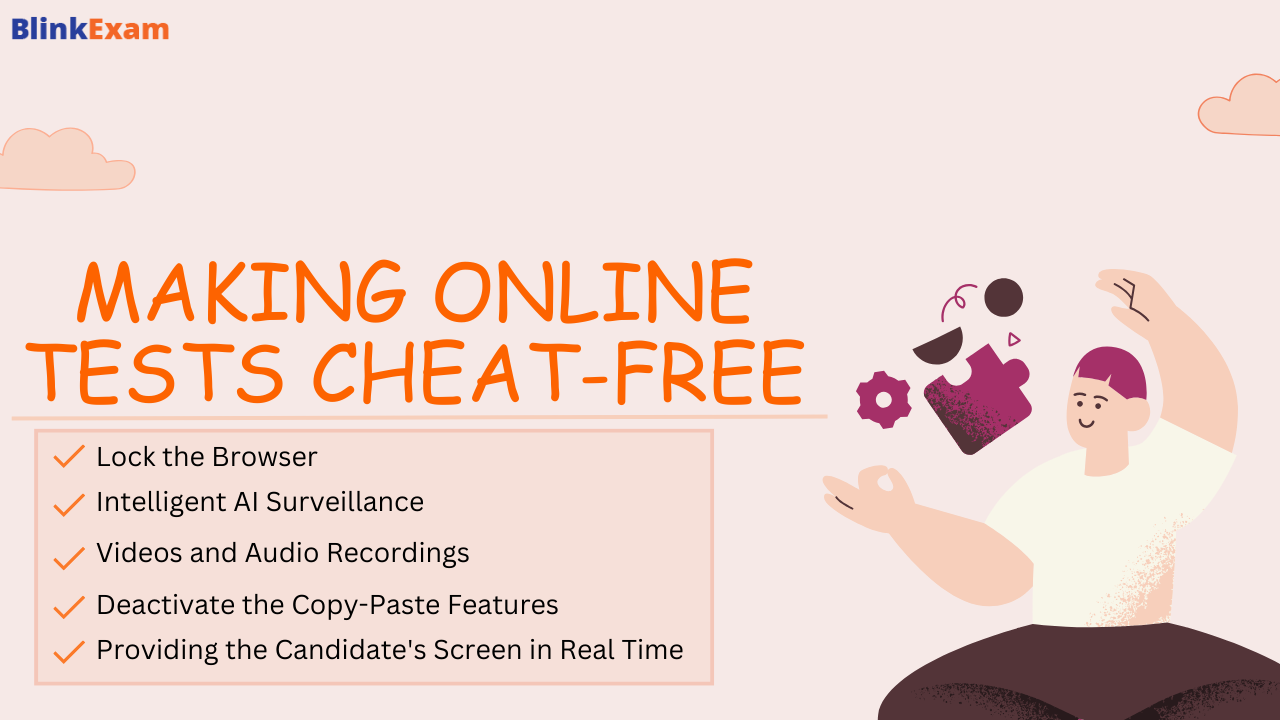 Making Online Tests Cheat-Free
